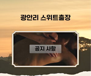 광안리출장 스위트 고객님께 드리는 당부의 말씀입니다.