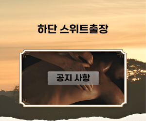 하단출장 스위트를 이용하시는 고객님께 드리는 공지사항과 당부의 말씀입니다.